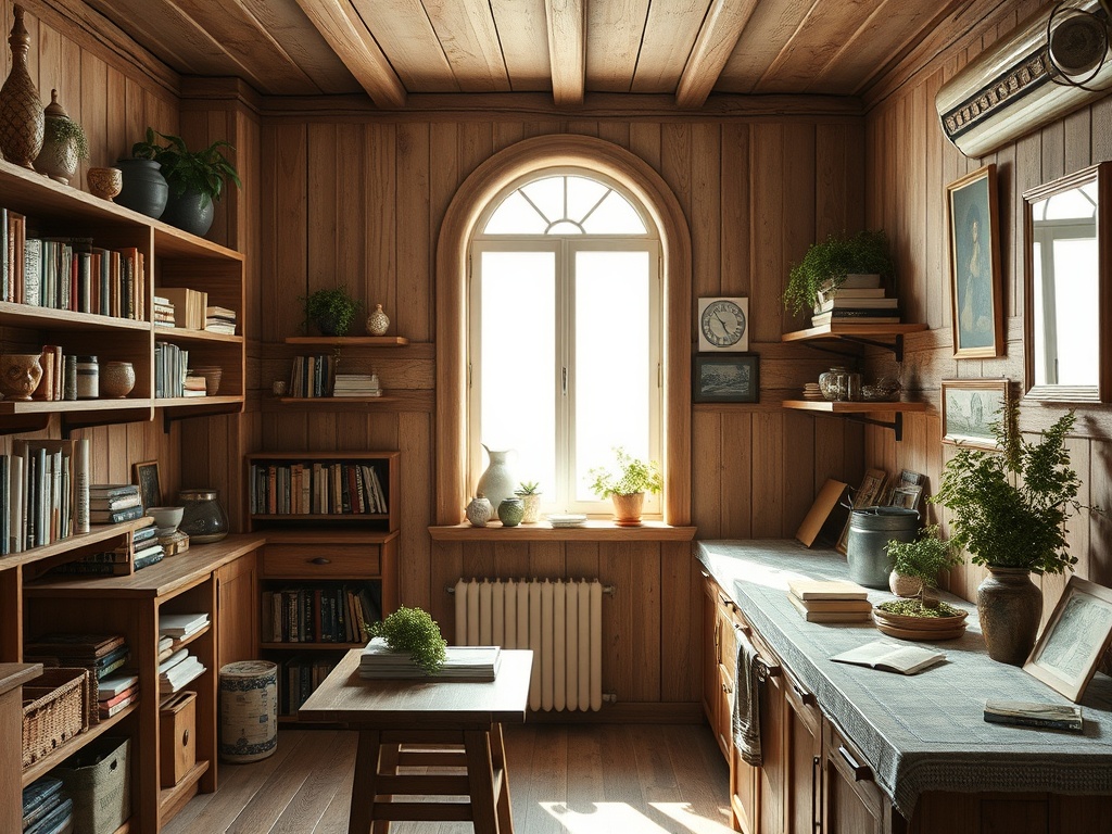 progress33.ru | Как выбрать отделочные материалы для кабинета в доме из бруса