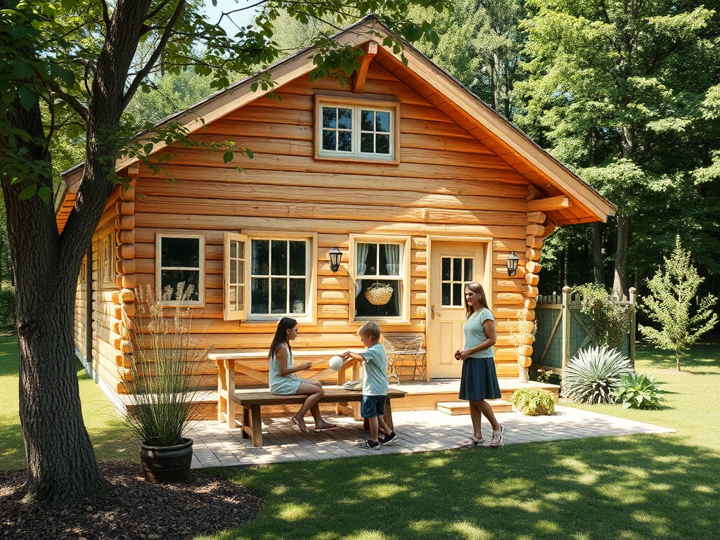 progress33.ru | Дом из клееного бруса для жизни за городом с детьми